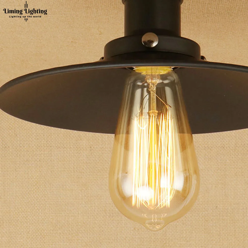 Лофт винтажные потолочные светильники Lamparas De Techo Lustre Luminaria Abajur комнатная потолочная лампа освещение Промышленное освещение для гостиной