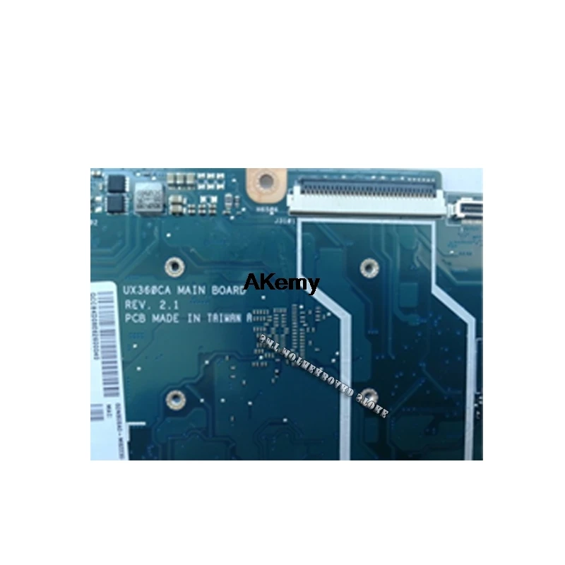 Akemy UX360CA материнская плата для ноутбука For Asus U360C UX360 UX360C Mainboard тестовая работа 100%
