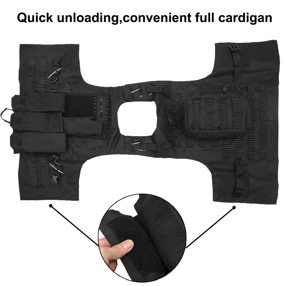 Охотничий военный тактический жилет Броня на тело Molle штурмовая тарелка CS для