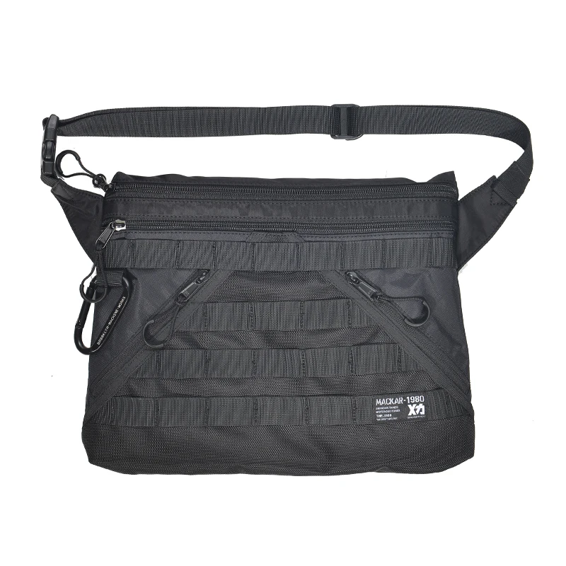 

Mens Techwear Messenger Bag Men's Bag Street Cool Ins Trendy Student Shoulder Bag Backpack Tooling Messenger Bag