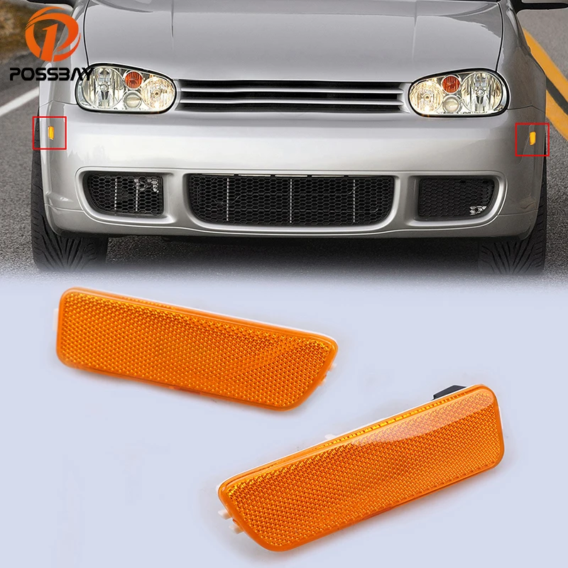Автомобильный передний бампер POSSBAY боковой габаритный фсветильник рь указатели