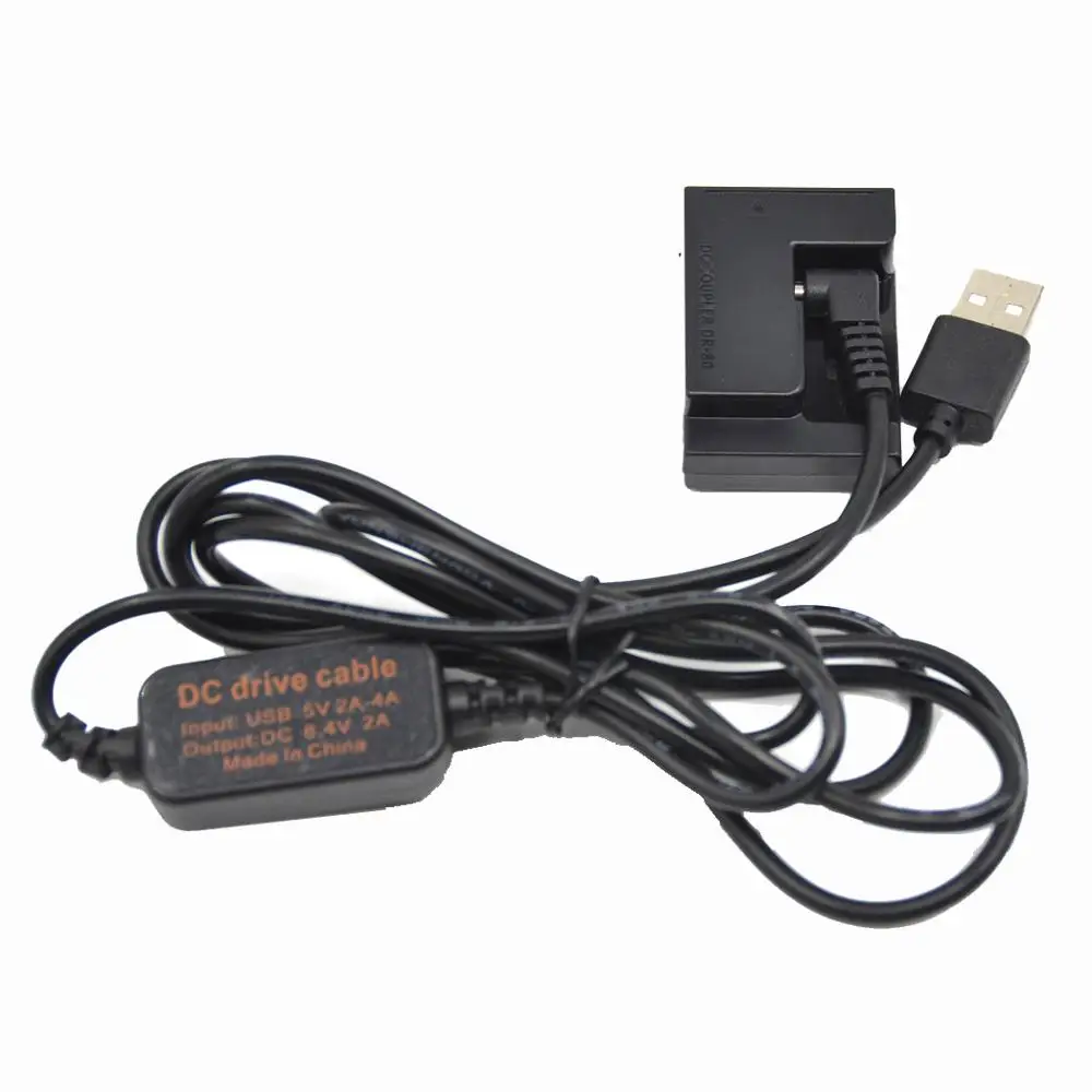 Зарядное устройство для Canon G1X G3X G15 G16 SX50 SX60HS 5 В 8 в пост. Тока USB кабель + муфта DR 80