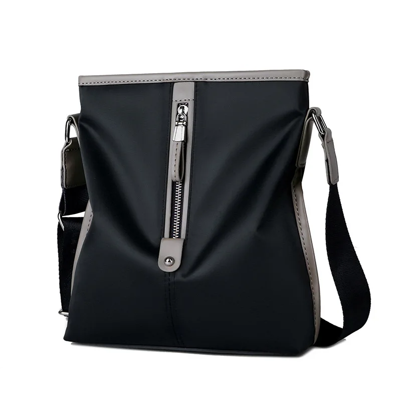 

New Retro single shoulder bag leisure messenger bag fashion men's Bag Canvas cross bag vertical small backpack