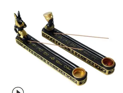 Новая линейная доска для благовоний креативная полимерная собака Бог королева