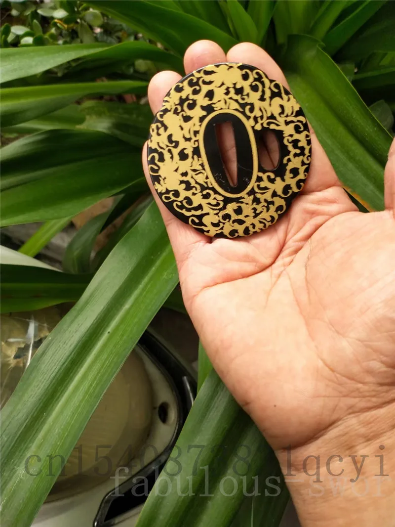 Железная Цветочная суба ручной работы для японской катаны вакидзаси Танто | Дом и