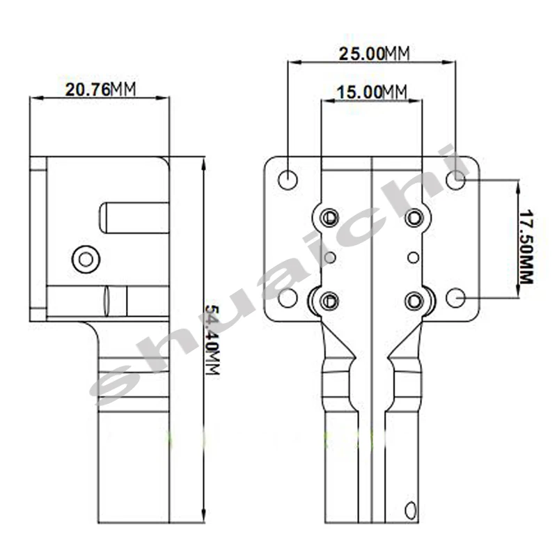 цифровой приземляющий шасс