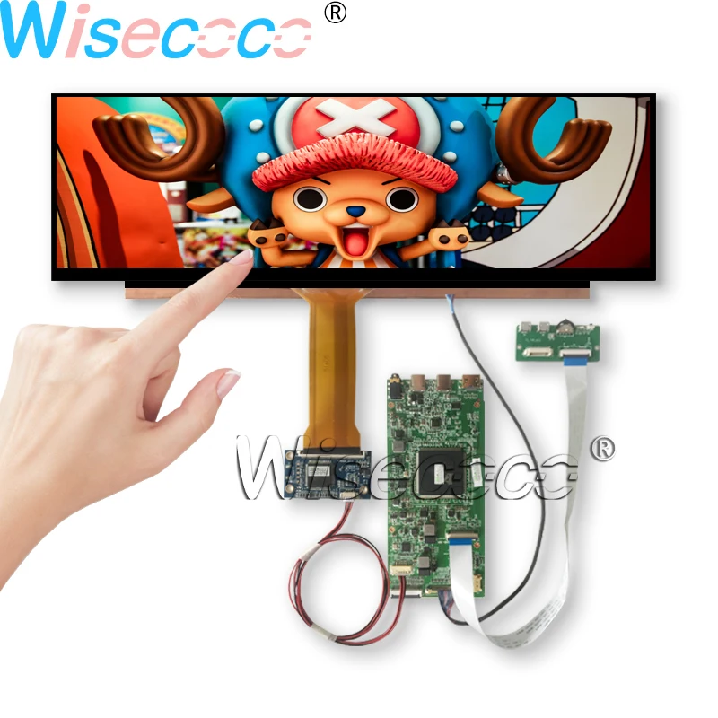 Tanie 14 Cal 4K 3840X1100 Namacalny Dotykowy DIY IPS LCD Konsola Do Gier Panel 60Hz Type-c Płyta Kontrolera Case Monitor Tanie 14 Cal 4K 3840X1100 Namacalny Dotykowy DIY IPS LCD Konsola Do Gier Panel 60Hz Type-c Płyta Kontrolera Case Monitor