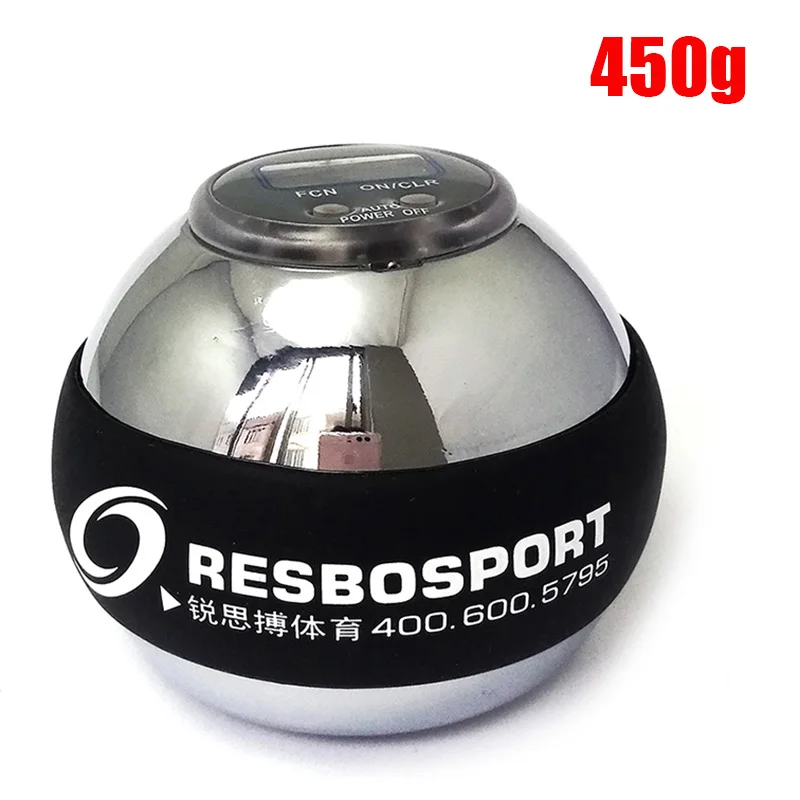 Наручные Мощность мяч шар на гироскопе с металлическими дужками ослабления