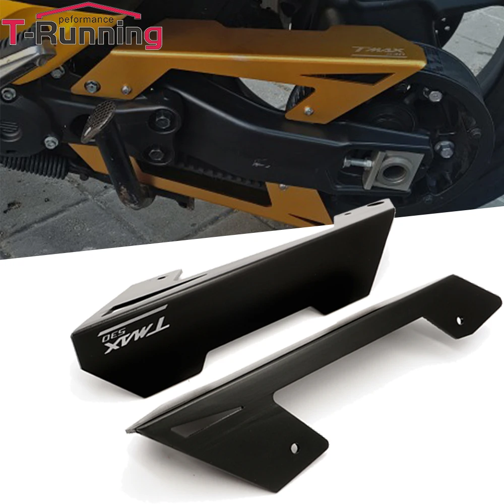 

Motorcycle Accessories CNC Aluminum Belt Guard Cover Protector For Yamaha TMAX 530 T-MAX 530 2012 2015 2013 2014