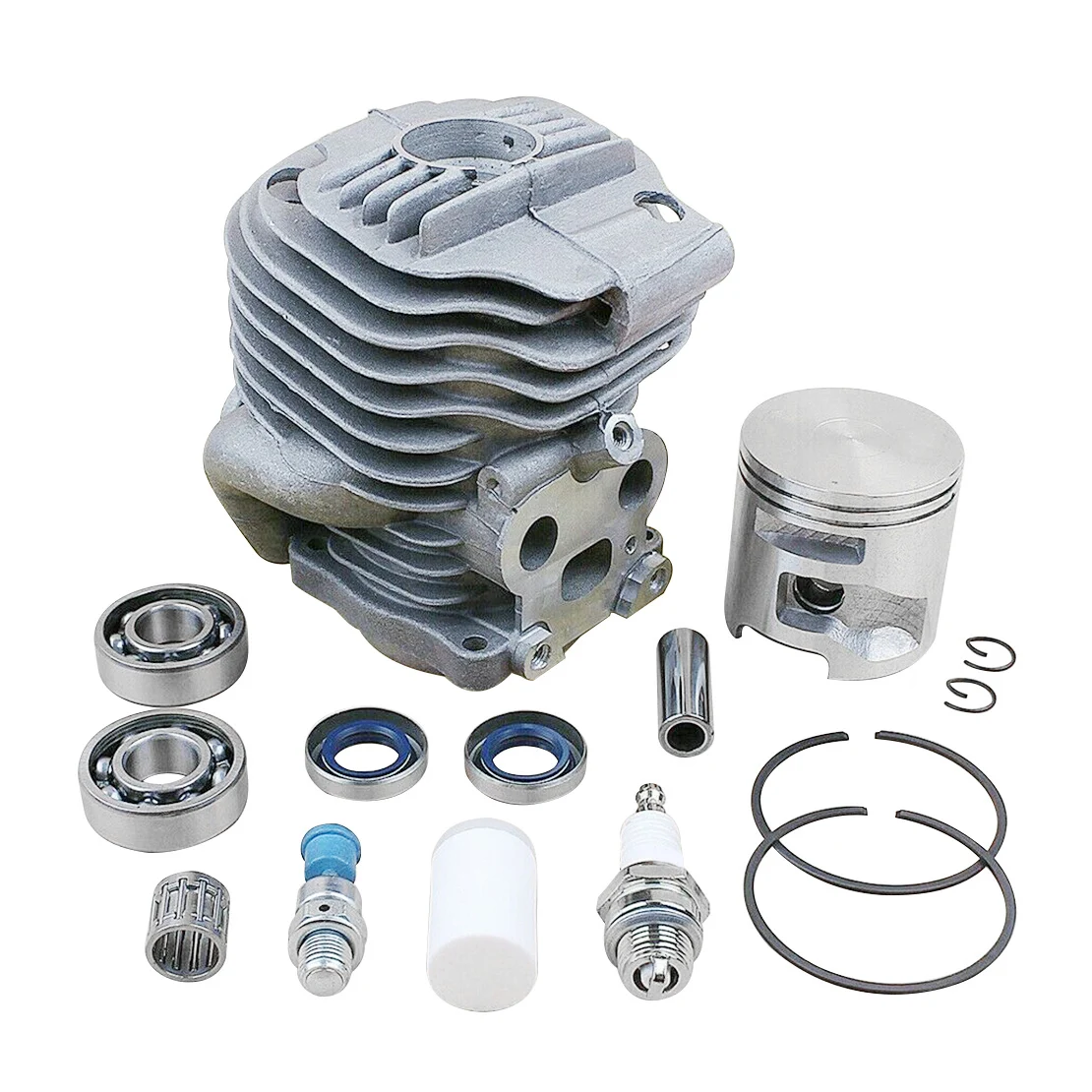 1 Set 51mm Cylinder Piston Kit 73.5cc Fit For K750 K760 Husqvarna Partner Concrete Cut-off Saw 5063861-71