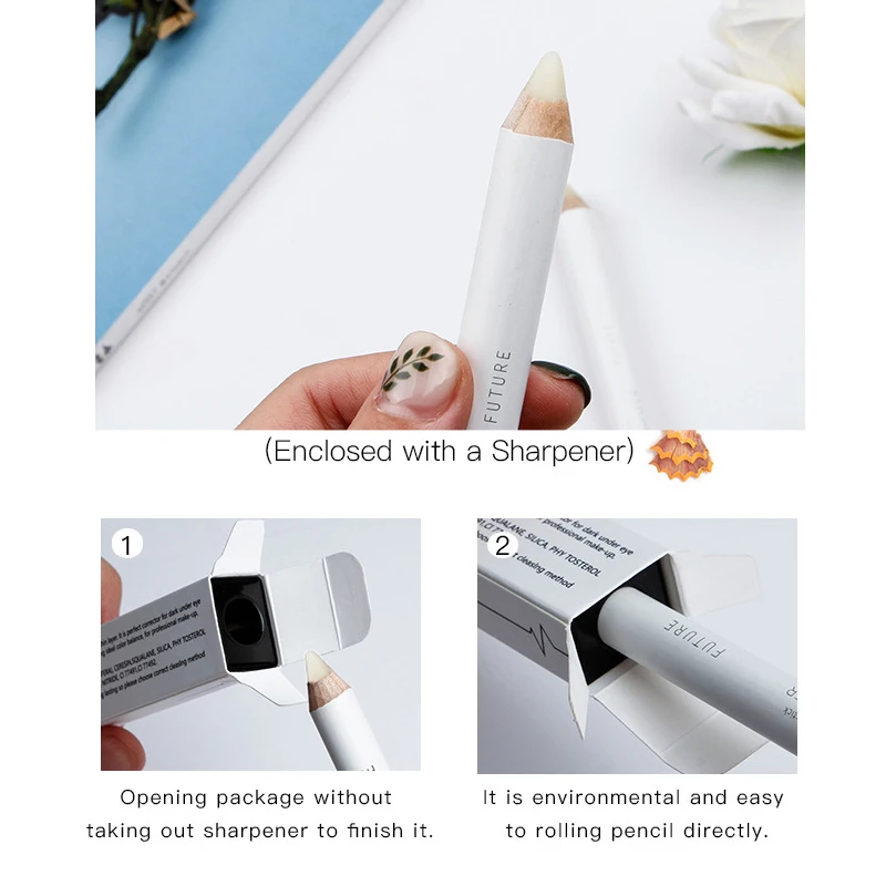 Бровей плащ карандаш для бровей воск бесцветный брови Форма прочного