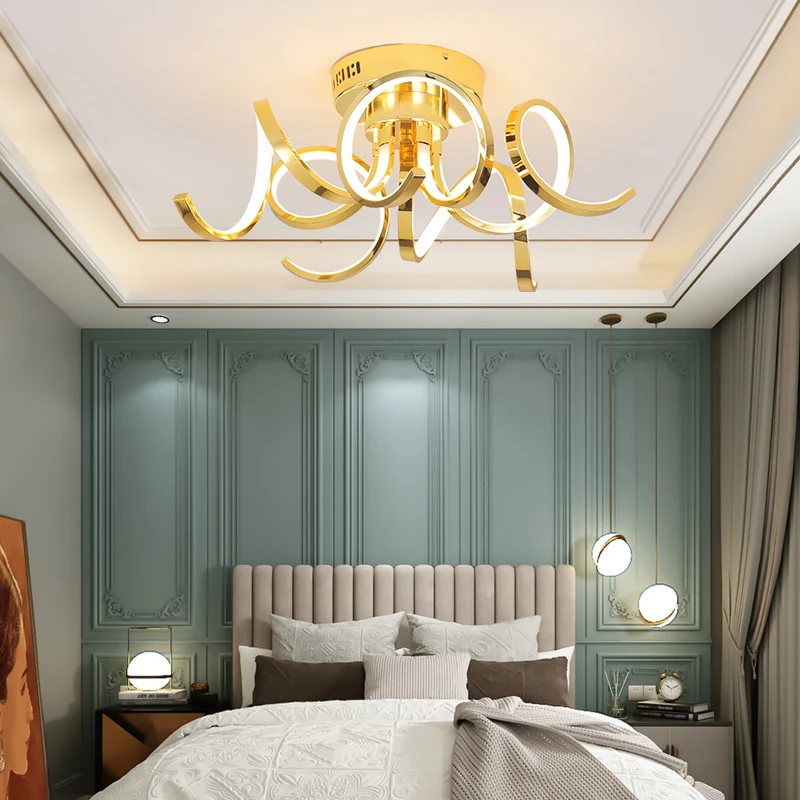 

Verllas Chrome/Gold Plated led Chandelier 90-260V Modern Home Chandelier Lighting Fixtures for living room bedroom study room