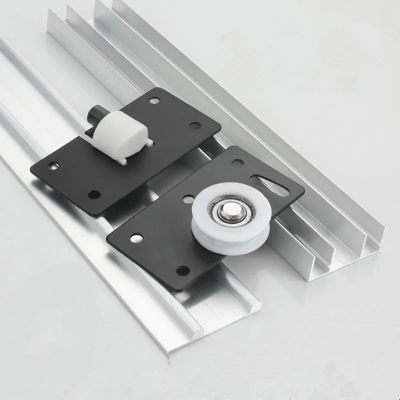 1 пара шкив колеса раздвижной двери нейлоновые дверной ролик гардероба шкаф