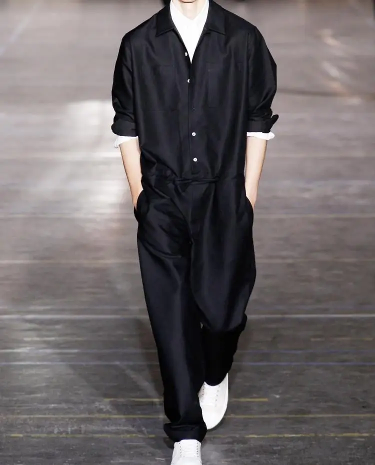 Новинка 2020 модный брендовый мужской комбинезон куртка модные мужские