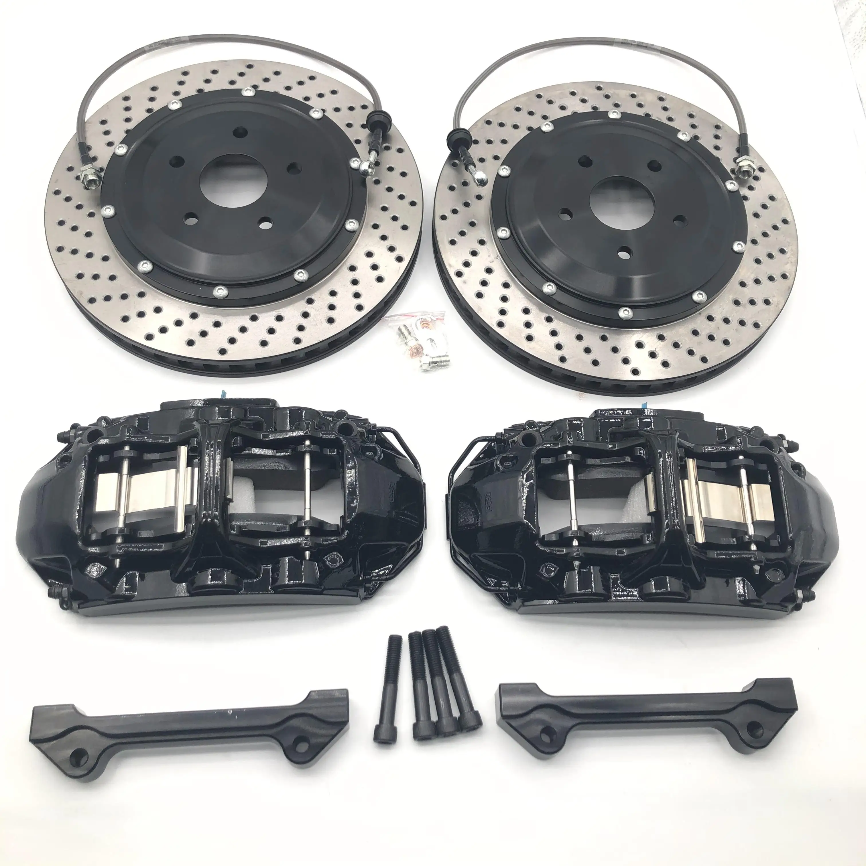 

BMW-G38 автозапчасти JKGT6-6 большого поршня суппорт набор 380*34 мм тормозные диски с центр кепки и кронштейн для 20 дюймовые передние колеса