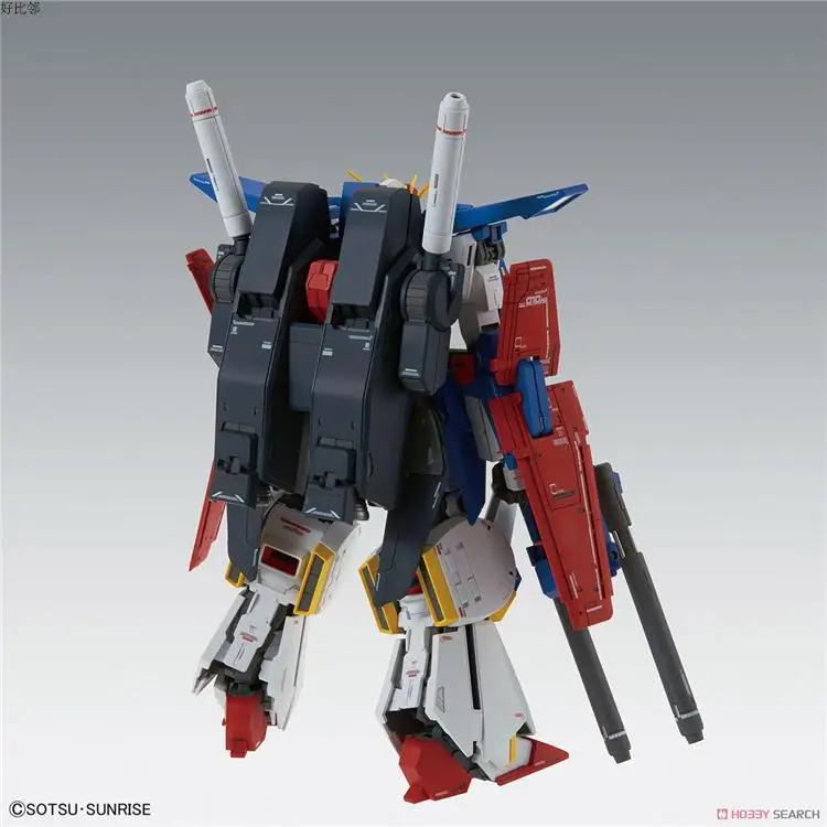 BANDAI GUNDAM MG 1/100 MSZ-010 ZZ Ver.Ka Gundam Модель Детская сборка робот аниме экшн-Фигурки игрушки