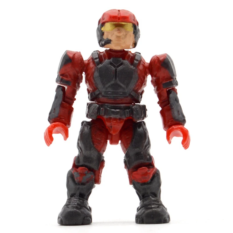 10/20/50 шт Лот Halo Wars случайные стили воинов монстров конструкторных блоков, Детские кубики с рисунками из игр Игрушки с Книги об оружии Пистолеты