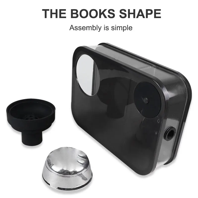 

1 Set Hookah Box Modern Acrylic With LED Portable Hookah For Smoking Cachimbas Water Pipe Narguile Shisha Accessories