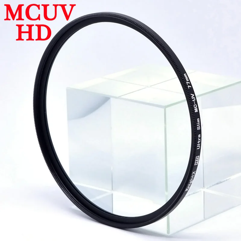 KnightX MCUV UV CPL ND2 ND1000 Регулируемый поляризационный фильтр для объектива камеры 49 52 55