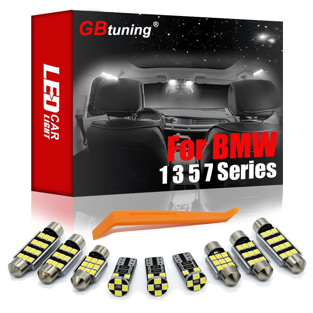 

Светодиодсветодиодный лампа Canbus для BMW 1 3 5 7 серии E87 E81 F20 E46 E90 E91 E92 E93 E39 E60 E61 F10 F11 E38 E65 E66, комплект для освесветильник салона автомобиля