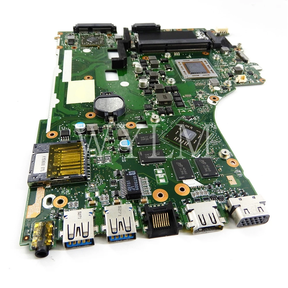 Материнская плата X550ZE FX7600 материнская для процессора LVDS интерфейс PM ASUS X550ZA X550Z