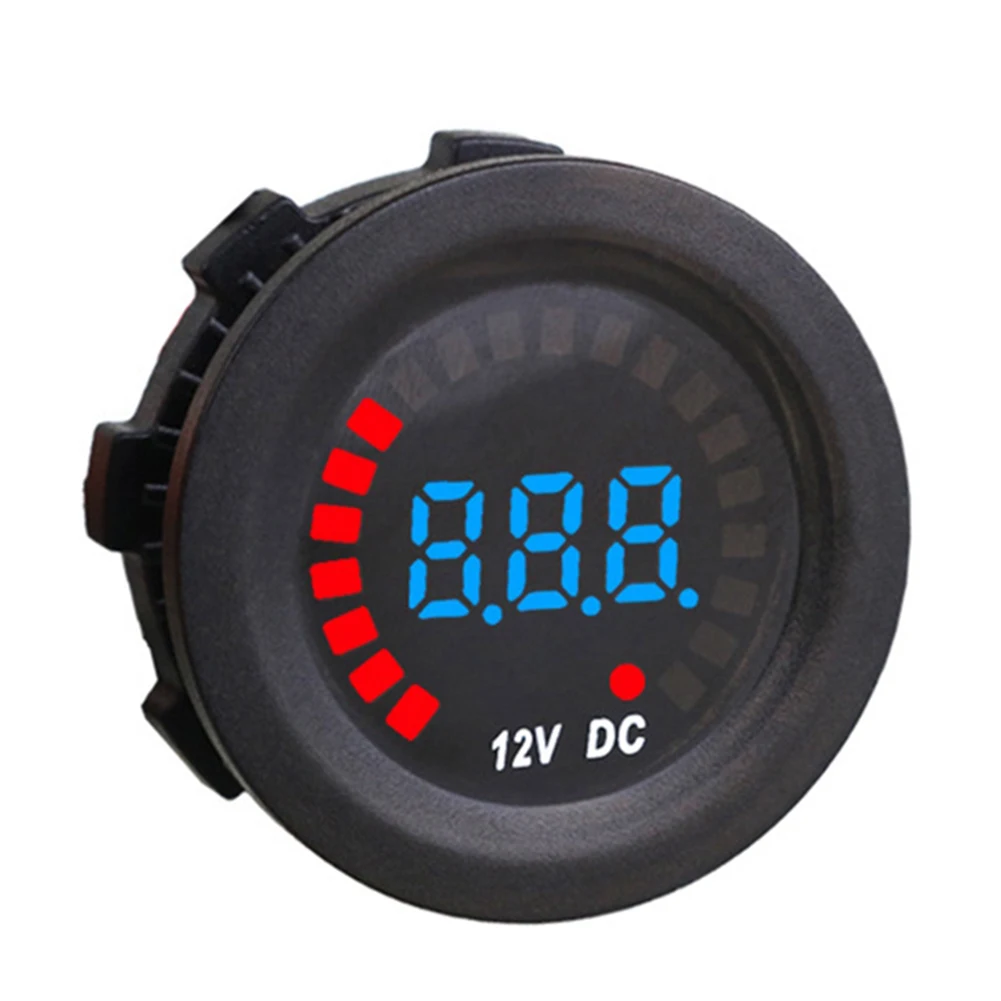 

Universally 1pc LED Digital Voltmeter DC 12V Universal Car Motorcycle Boat LED Digital Voltmeter Panel Volt Meter Waterproof