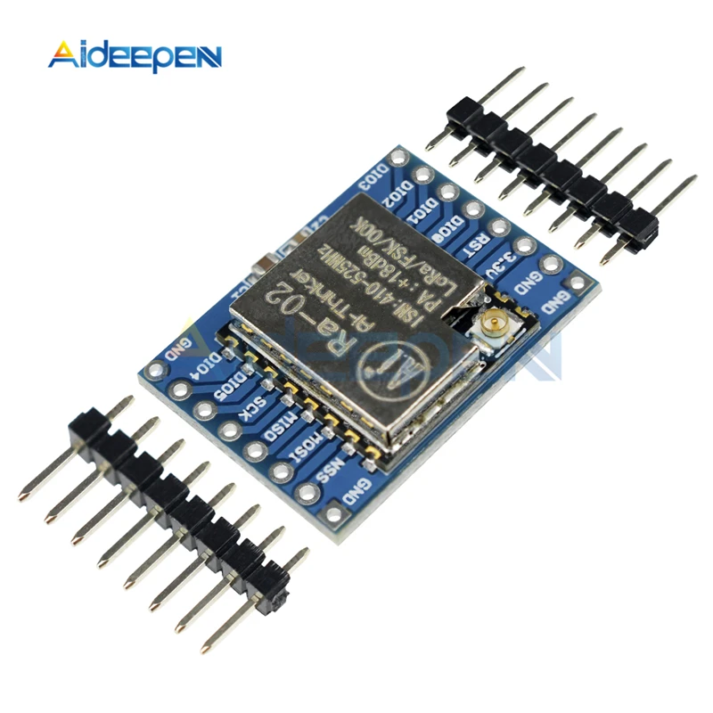 SX1278 LoRa модуль 433 м 10 км Ra-01 Ra-02 Ai-Thinker беспроводной расширенный спектр передачи разъем для умного дома доска «сделай сам»
