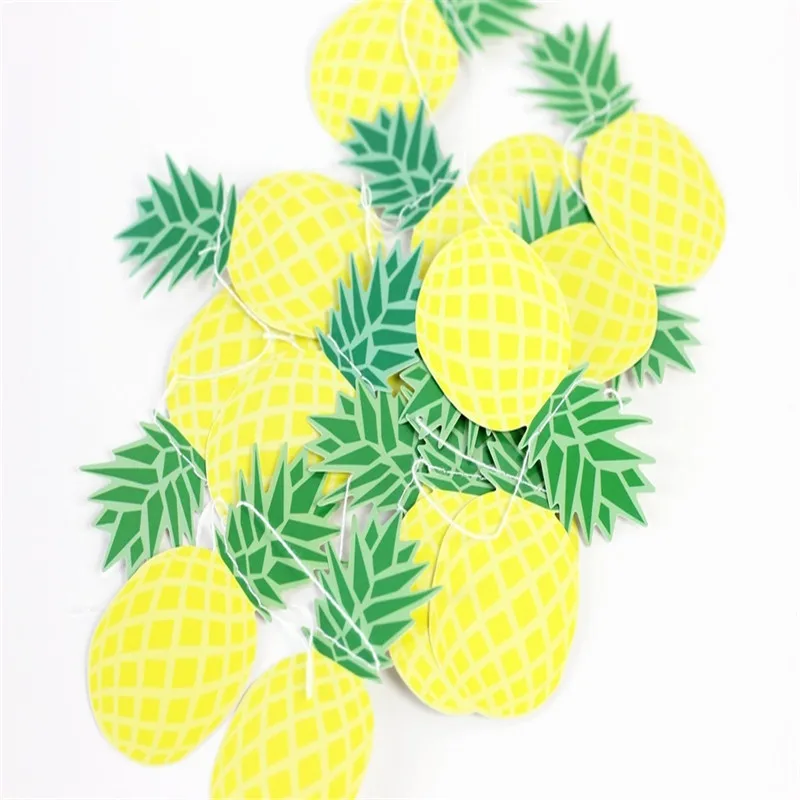 Haninging Hawaii Garland Tropical Party Decorations Pineapple Decor Fruit Summer Hawaiian | Дом и сад