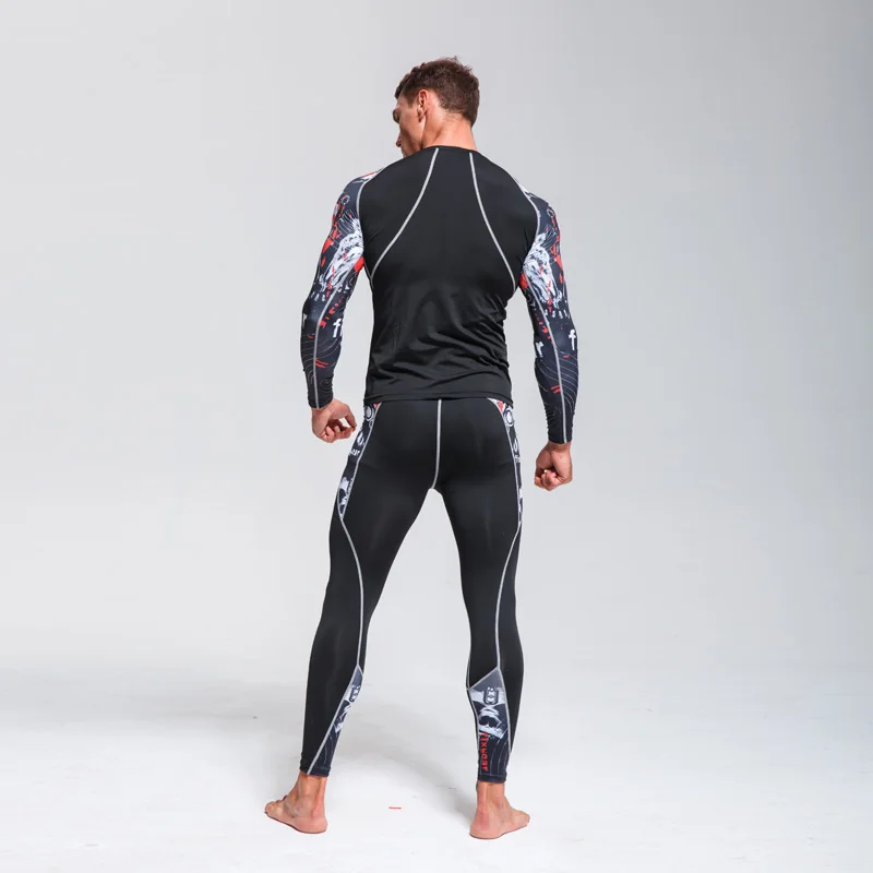 Лыжный комплект нижнего белья компрессионное термобелье базовый слой