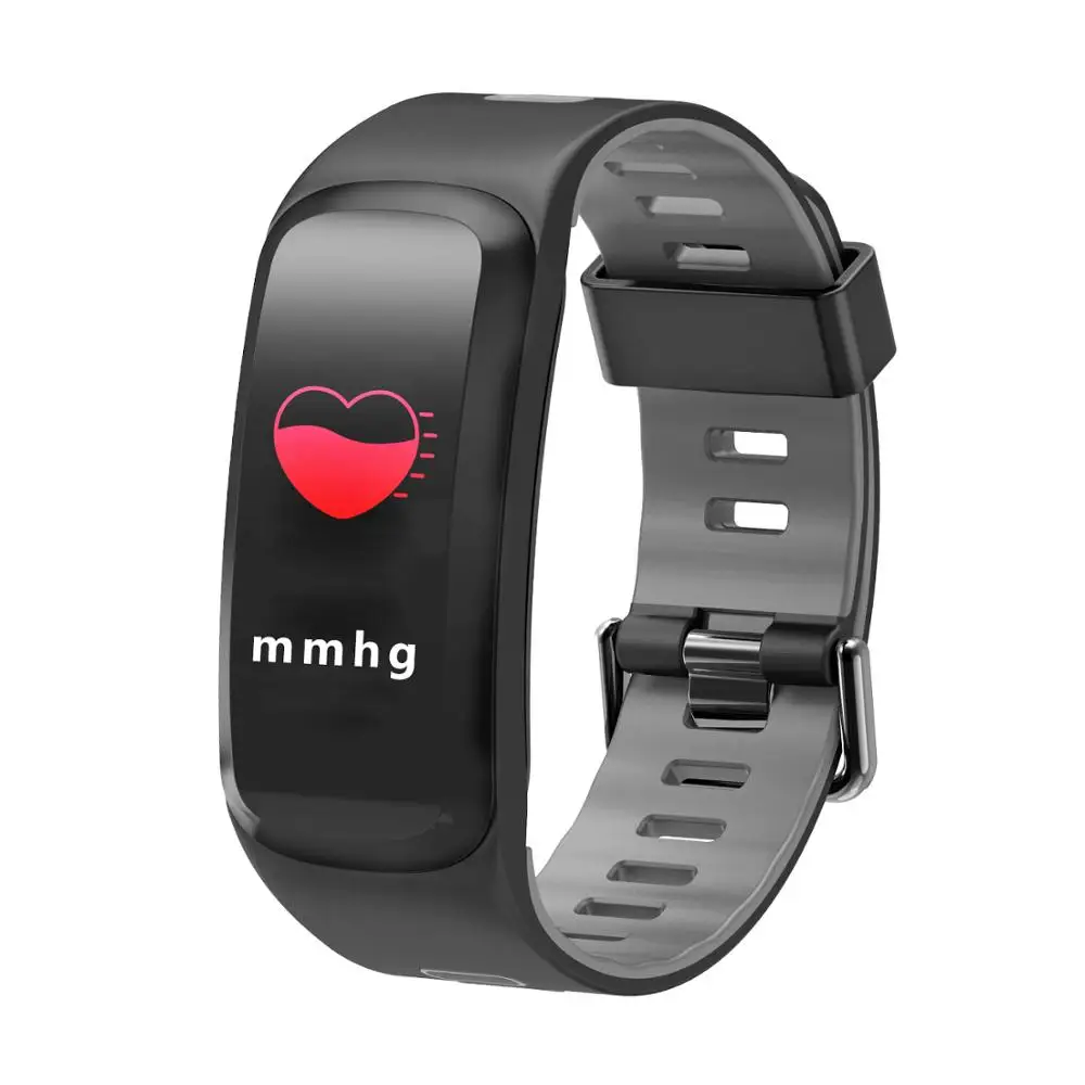 F4 Bluetooth Smart Band Sports Watch Health Heart rate Waterproof fitness tracker Bracelet for Android IOS Wristband Clock | Электроника