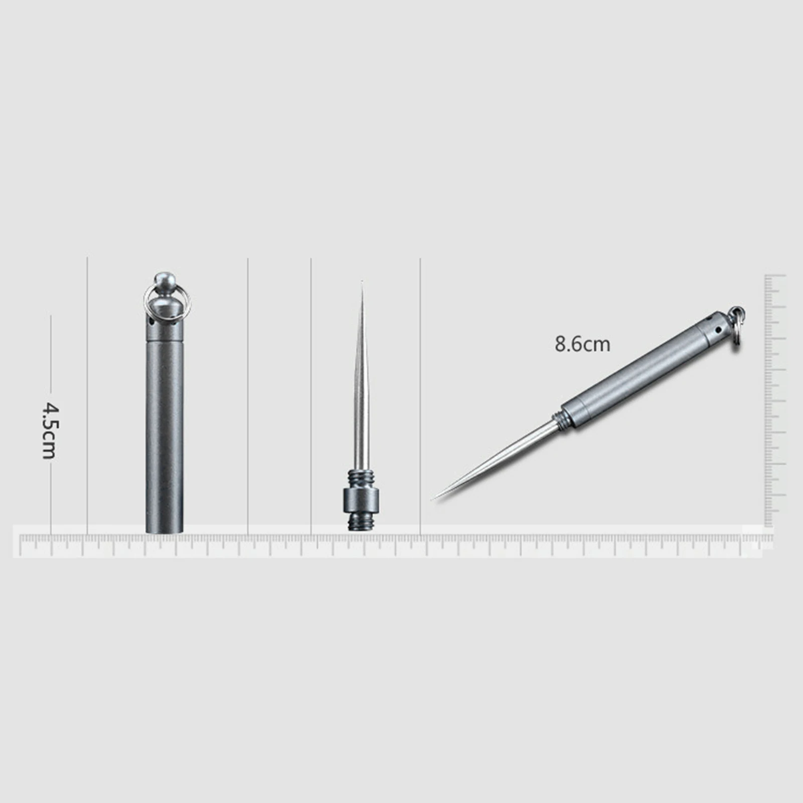 

Stainless Steel Toothpick Aluminum Metal Toothpick Holder Decorative Portable Outdoor Dispenser With Reusable Food Fruit Picks