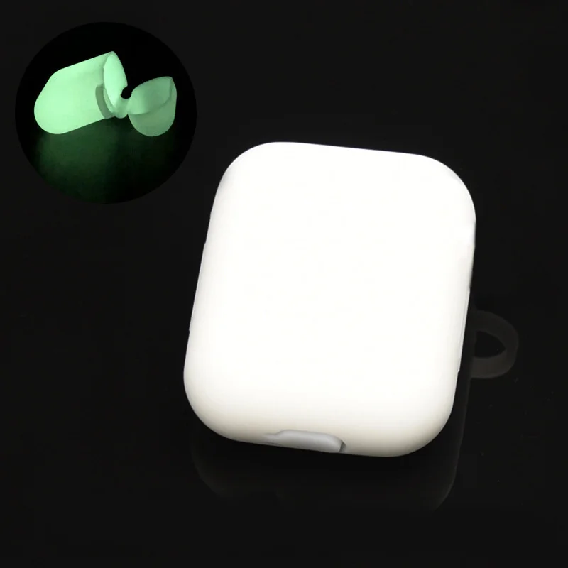 Чехол-накладка для наушников Apple Airpod силиконовый защитный чехол беспроводных