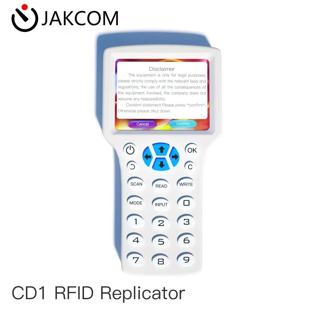 

Репликатор RFID JAKCOM CD1, новее, чем rfid 125 кГц, перезаписываемый считыватель usb uhf wiegand aktif id card linux, мини-приемник штрих-кодов