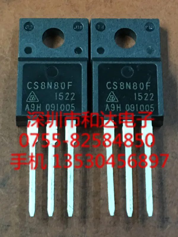 

5pcs CS8N80F TO-220F 800V 8A