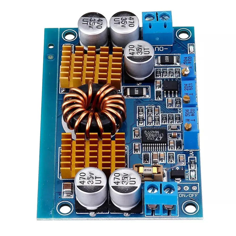 Автоматический понижающий преобразователь DishyKooker LTC3780 CC CV модуль источника