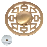 shower sink drain glossy copper sink filter detachable sink drain cover strainer bath drain cover prevent smell insects clogging