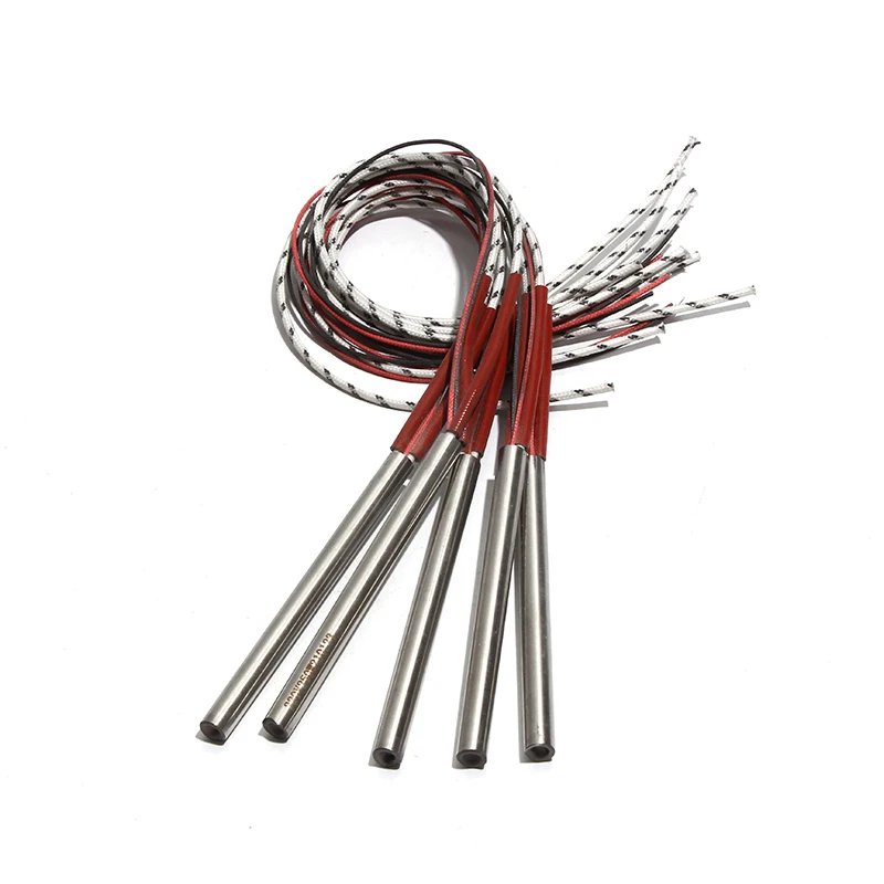 

Electric Cartridge Heater 304SS 6x62/65/68/70/75mm Heating Element AC220V/110V/380V 115W-140W with Type K Thermocouple