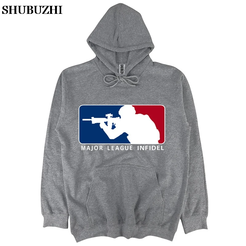 

Hooded Hoodies Men Hip Hop Major League Infidel Military USMC Marines Special Ops shubuzhi sweatshirt male autumn winter hoody