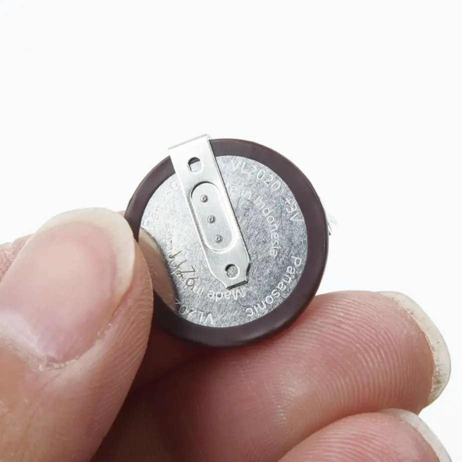

ML2020 VL2020 Battery Rechargeable Button Lithium 90 Degree Soldering Fit E46 E60 E90 Accu FOB F1 Fobs Battery For Remote Keyfob
