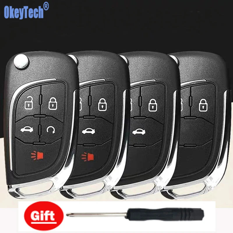 OkeyTech для VAUXHALL OPEL Insignia Astra модифицированный откидной складной чехол ключей с