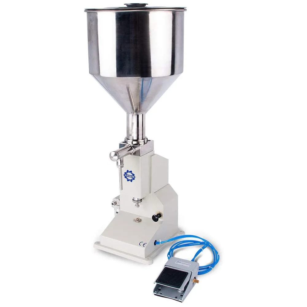 5-50ml Liquid Paste Filling Oil Bottler Filler Pneumatic Filling Machine A02 New