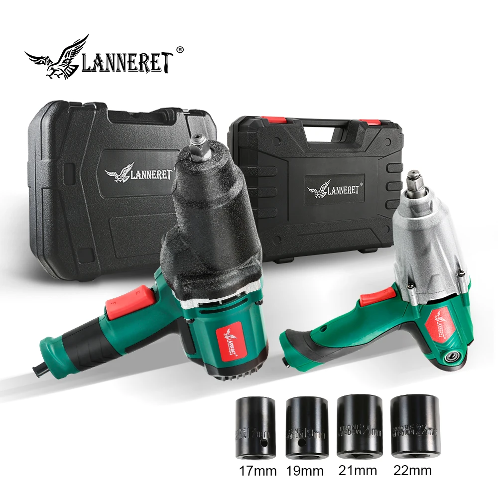 Гайковерт LANNERET Электрический ударный гайковерт с максимальным крутящим