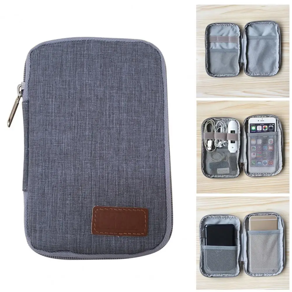 

Hot Sales Multifunctional Electronic Accessories USB Drive Charger Cable Storage Bag Pouch Organizer Case for Home