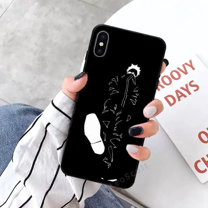 

Jujutsu Kaisen Satoru Gojo anime Phone Case for iPhone 11 12 mini pro XS MAX 8 7 6 6S Plus X 5S SE 2020 XR