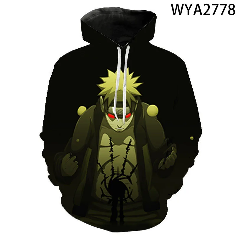 

Spring and autumn new 3d printing men's and women's hoodies cartoon children anime pullover casual sweatshirt jacket
