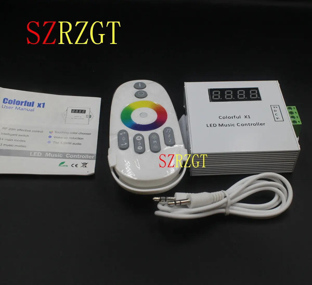 Цифровая адресная Светодиодная лента WS2812 WS2811 WS2813 6803 1903 IC музыкальный контроллер