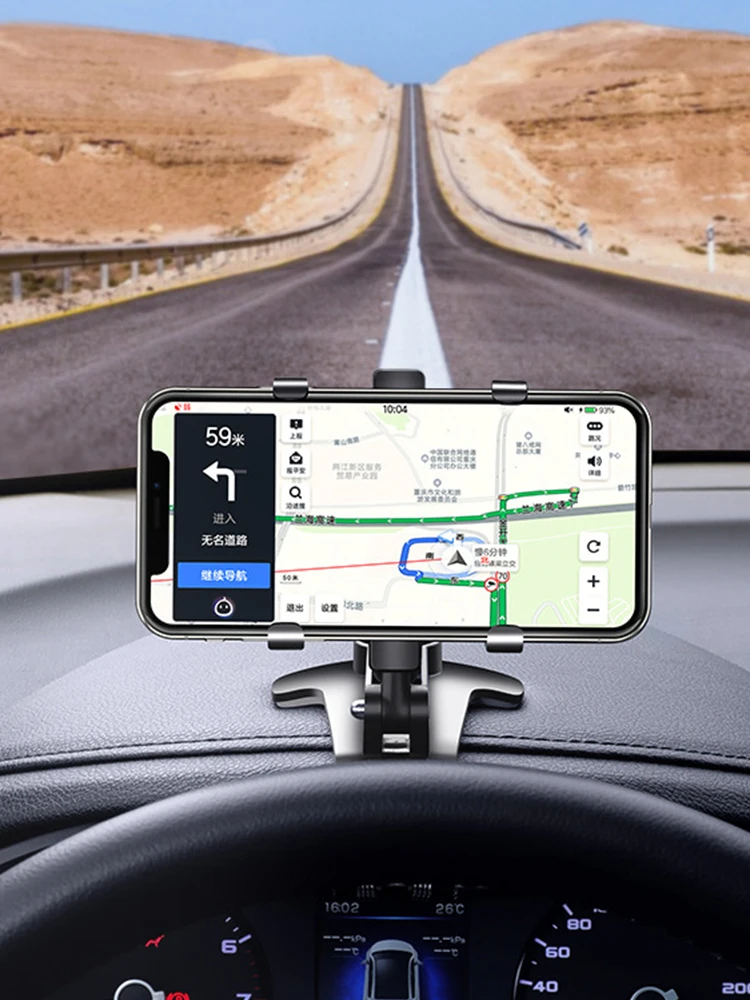 

Автомобильный мобильный телефон держатель приборной панели автомобиля 360 градусов Поворот выдвижной удобная подставка автомобильный держ...