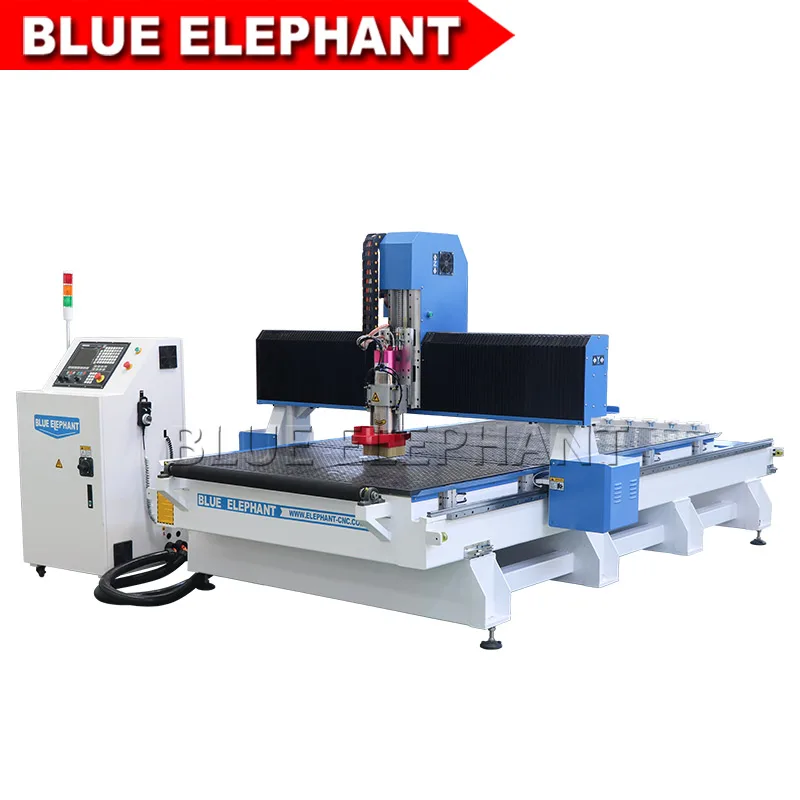 Деревообрабатывающий станок Blue Elephant Atc 3 осевой шпиндель с ЧПУ atc сертификация CE