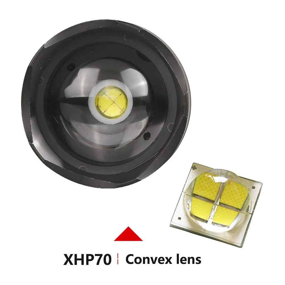 Meijuner фонарик XHP50 XHP70 высокомощный Алюминиевый светодиодный фонарик USB Перезаряжаемый Открытый походный ручной фонарь B020