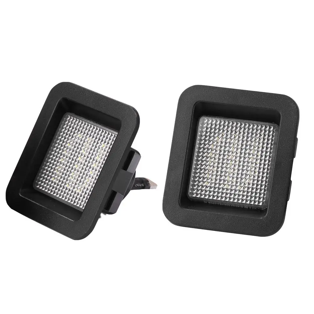 

2pcs LED License Plate Lights 6000K White Light Tag Lamps Direct Lnstallation High Luminescent Purity for Ford F150 2015-2019